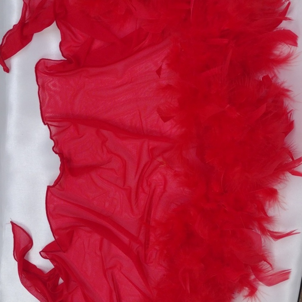 Chandelle Feathers Hip Wrap